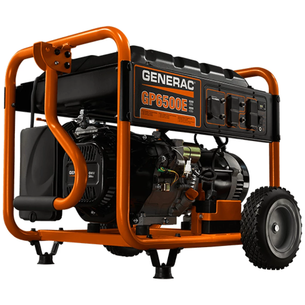 GENERAC GP Series 6500E Portable Generator #7682 2 GENERAC GP Series 6500E Portable Generator #7682